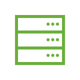 icon representing data servers