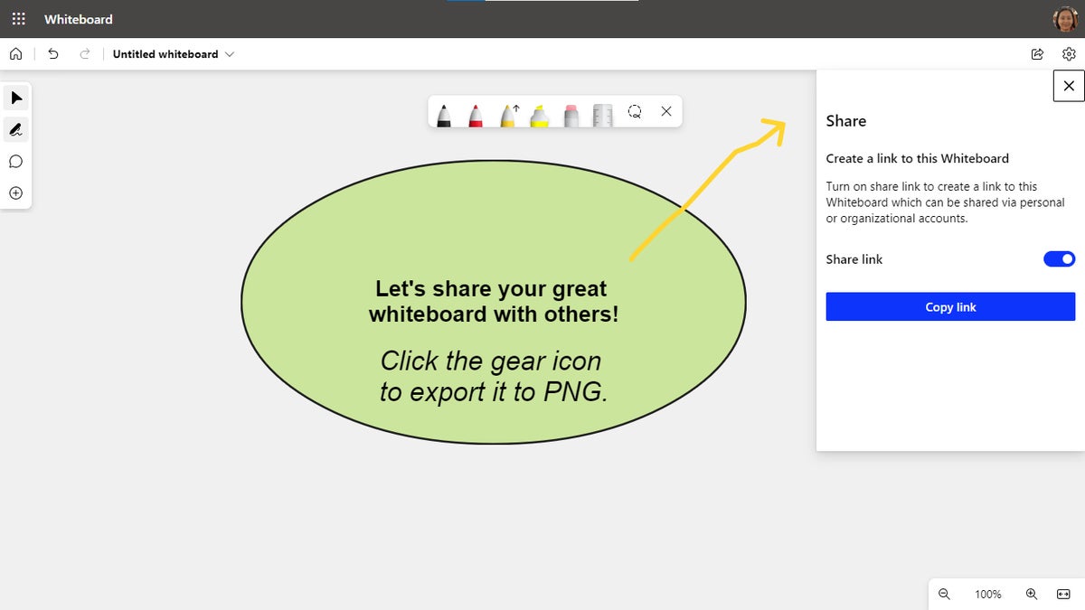 microsoft whiteboard 08 share personal acct