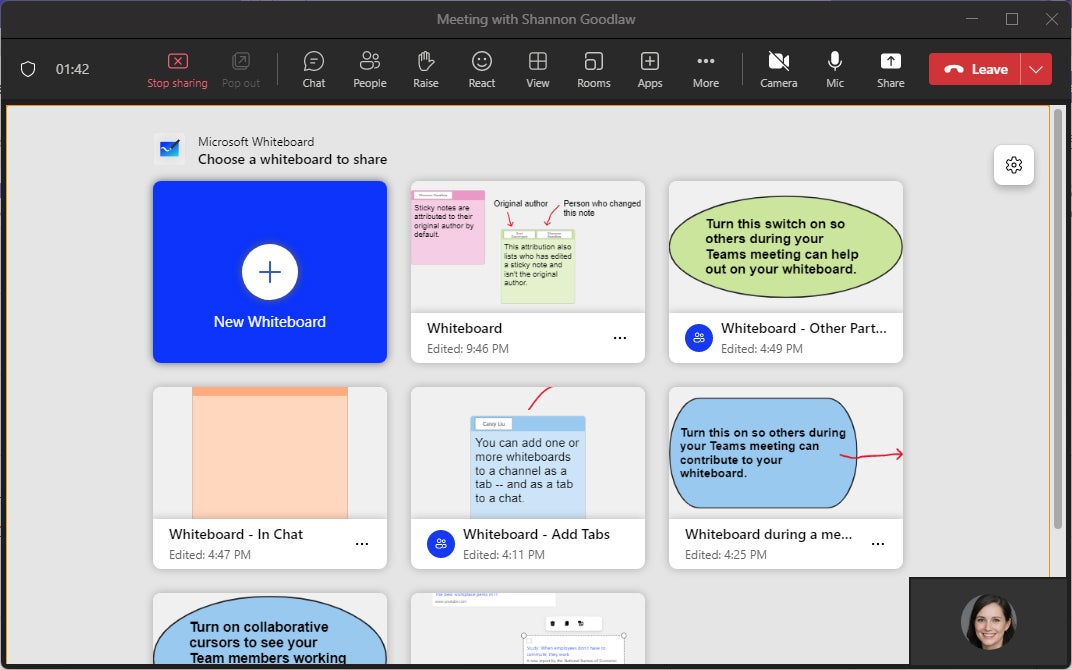 microsoft whiteboard 15 teams meeting with whiteboard