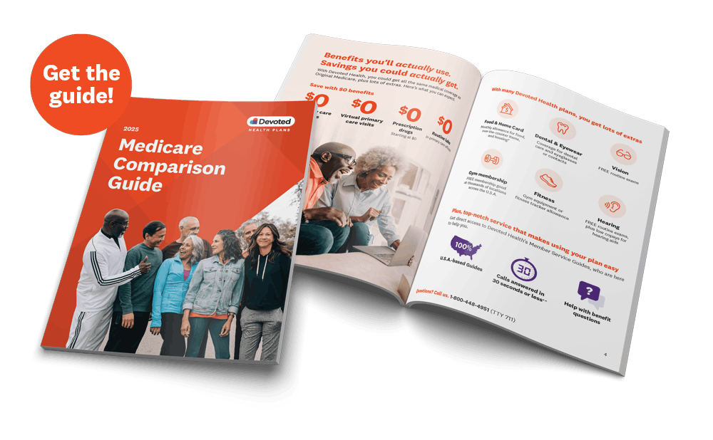 Devoted Health plans 2025 Medicare Comparison Guide