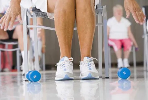 Photo of woman in gym.