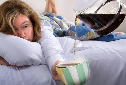 Women drinking coffee after a long night of drinking.