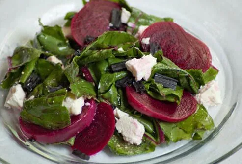 Photo of beet salad.