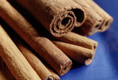 Some studies suggest sprinkling your food with cinnamon may lower blood sugar in individuals with type II diabetes.