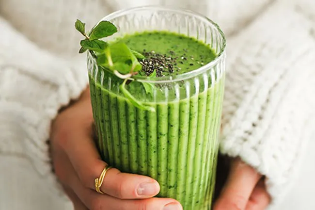 Matcha can also be added to your smoothie.