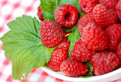 As far back as A.D. 4, parts of raspberry plants were used to treat morning sickness and stomach pain.