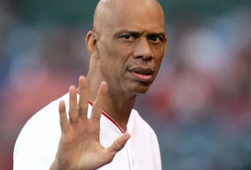 Basketball legend Kareem Abdul-Jabbar blames stress for his recurring head pain.