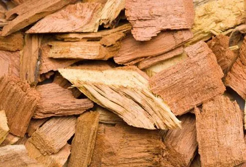 Photo of wood chips.