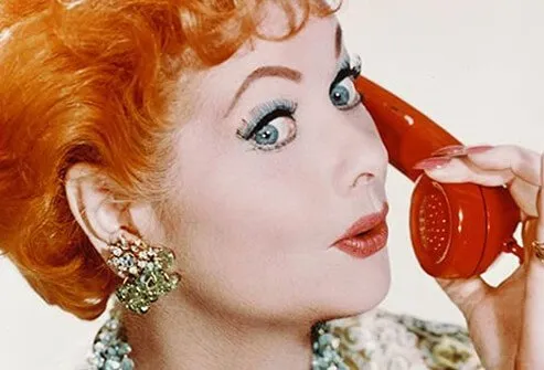 Actress Lucille Ball.