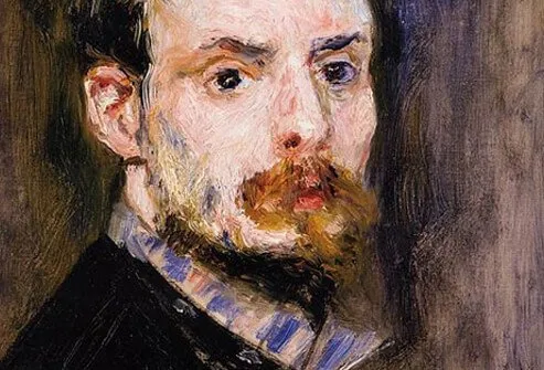 Painter Pierre-Auguste Renoir.