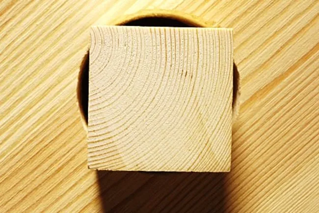 Women used to use wooden blocks as contraceptives. 