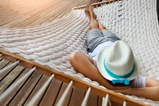 Vacations give you an opportunity to catch up on sleep and rest. 