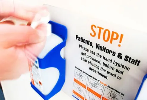 Hospitals used to have a reputation as an area to get MRSA infections. However, in recent years, with guidelines established and followed by hospital staff, visitors, and patients, there have been far fewer MRSA infections occurring in hospitals. Simple changes in hygiene policies and utilization of more strict hand-washing procedures have made a positive impact in reducing MRSA infections in hospitals and other institutions like nursing homes and even in community areas such as athletic facilities.