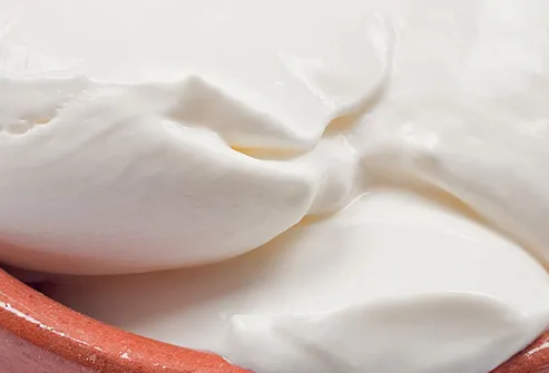 Full-fat yogurt supplies protein, calcium, and probiotics, and may help you maintain a healthy weight.