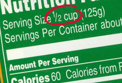 Watch the Serving Size