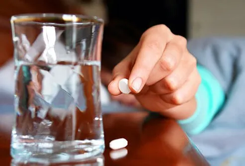 To help relieve the pain, over-the-counter pain relievers may be used.