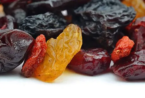 Dried fruit can be part of a healthy diet, but be sure to eat less of it than fresh fruit.