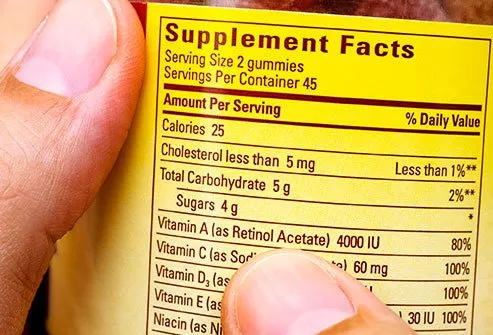 Are there extra sugar calories hiding in your vitamins and supplements?