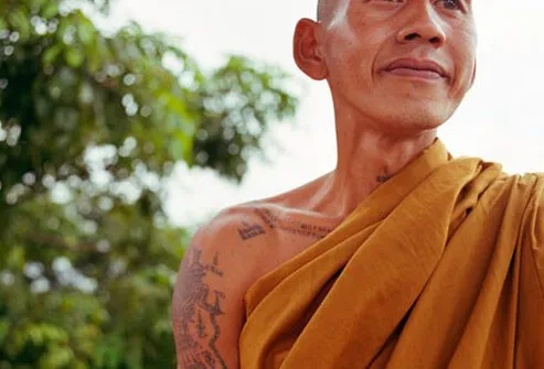 Buddhist Monk in Thailand