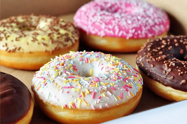 Donuts are full of sugar and trans fat, which are bad for brain health. 