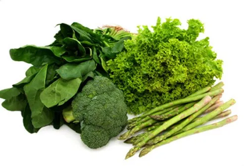 Dark green vegetables are an excellent source of vitamins A and C.