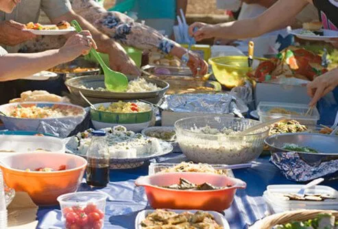 You may not want to insult your friends by avoiding their potluck offerings.