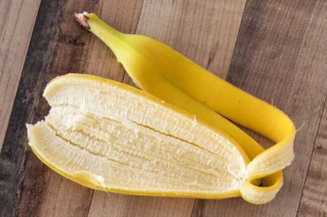 Banana peels have protective chemicals in them called antioxidants.