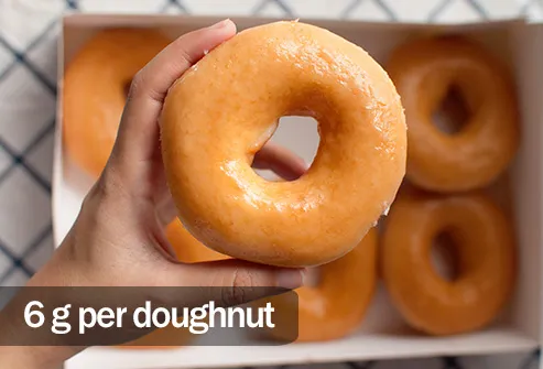 Doughnuts have more saturated fat and none of the vitamins and minerals avocados have.