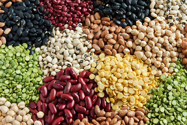 You can get 6 to 9 grams of protein in a half-cup of beans