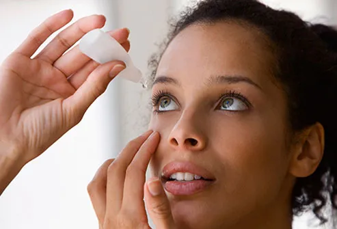 Watery, itchy eyes often come with a cough, runny nose, and other classic allergy symptoms.