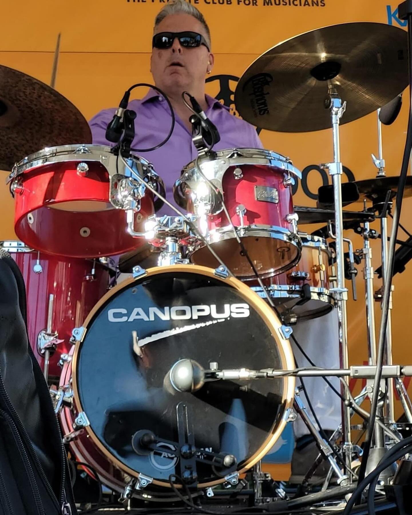 Great time performing with @orquestadharma tonite in Redwood City, Ca.  #latinjazz #salsa #mambo #chachacha #giglife #workingmusician #sfbayarea #canopusdrums #birchdrums #bosphoruscymbals #livinginrhythm