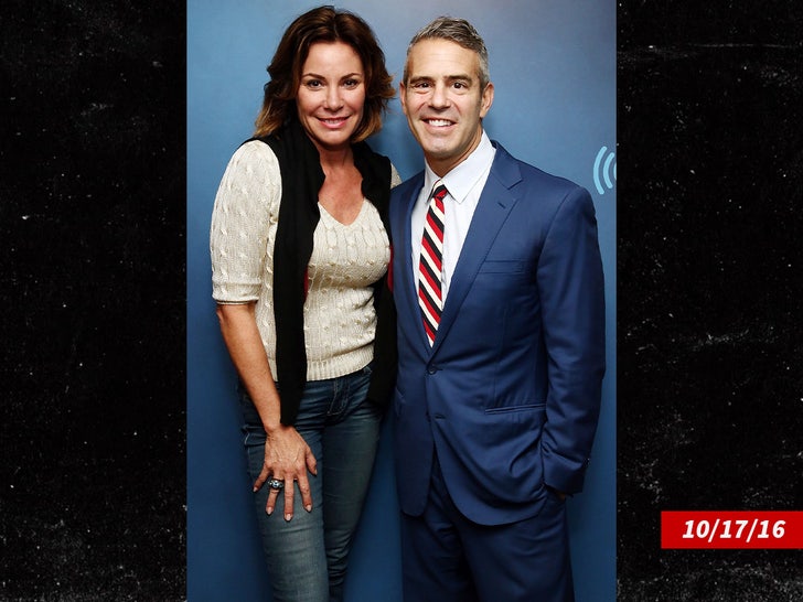 Luann De Lesseps and Andy Cohen sub