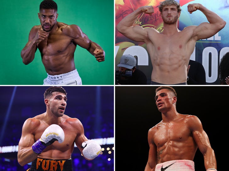 Boxing Beefcakes With Ripped Physiques