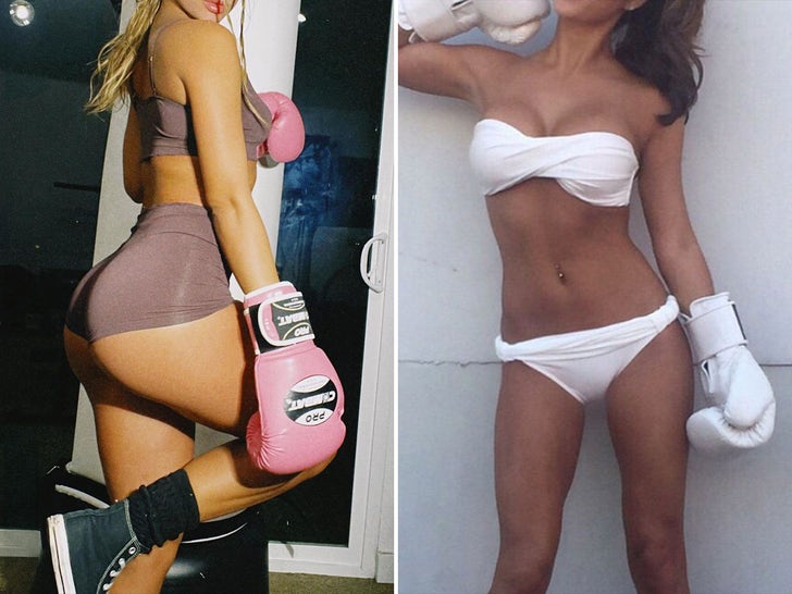 Boxing Babes -- Guess Who!