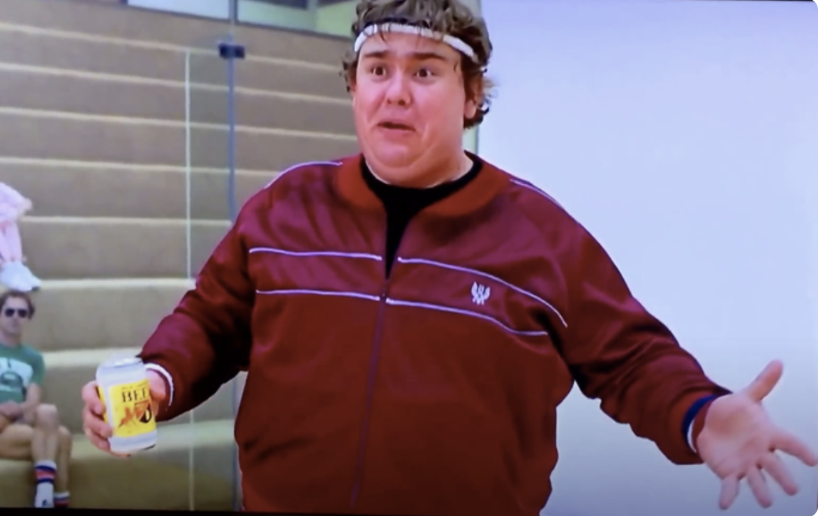 John Candy in splash&#x27;s famous racquetball scene