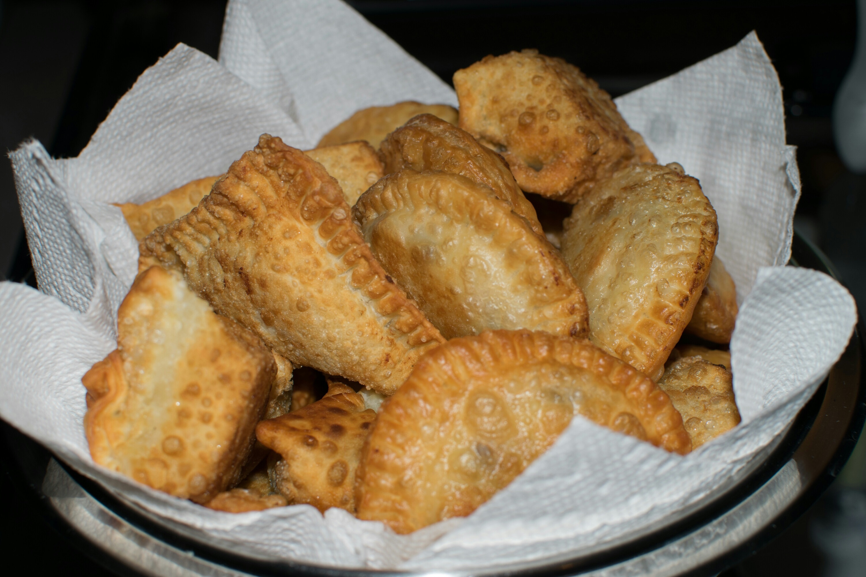 A plate of empanadas