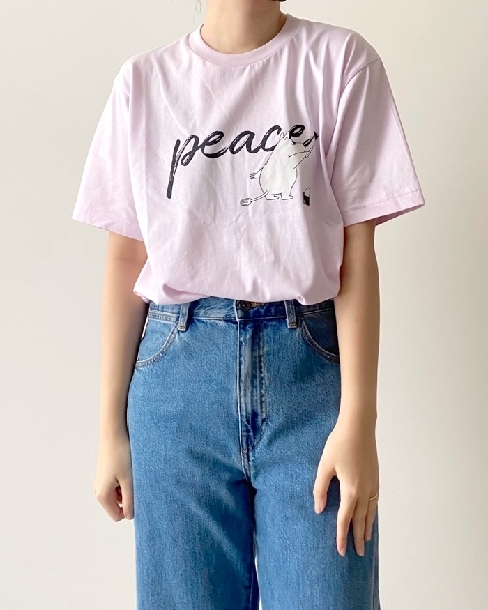 UNIQLO（ユニクロ）のおすすめファッションアイテム「PEACE FOR ALL グラフィックTシャツ（半袖・レギュラーフィット）ムーミン」