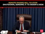 US Senate passes bill to stop shutdown, sending it to President Biden's desk