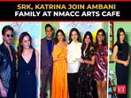 From Katrina Kaif to Shah Rukh Khan, Bollywood stars join Ambanis at NMACC Arts Cafe preview night