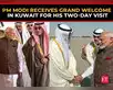 PM Modi gets grand welcome in Kuwait with 'Vande Mataram' Chants:Image