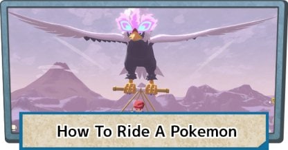 HowToRideAPokemon