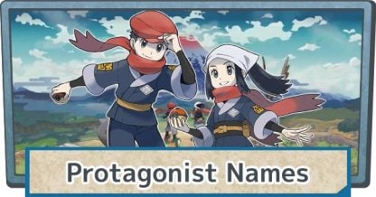 Protagonist Names