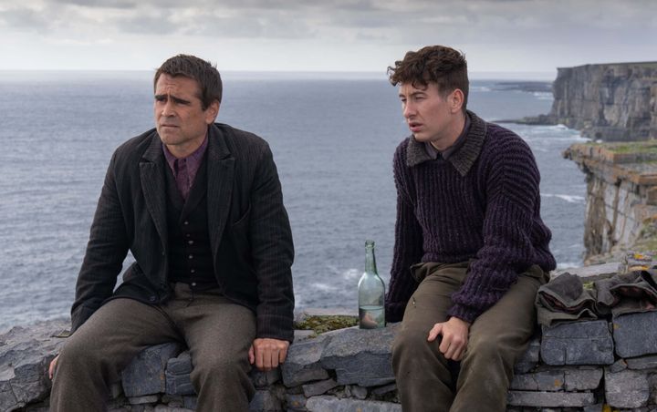 Colin Farrell and Barry Keoghan in The Banshees Of Inisherin