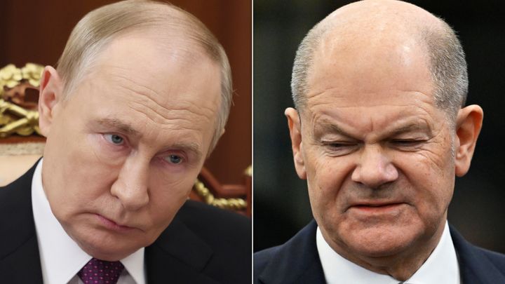 Putin and Scholz