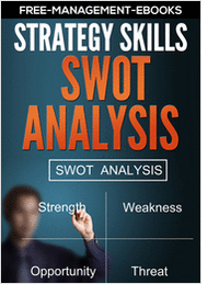 SWOT Analysis -- Developing Your Strategy Skills