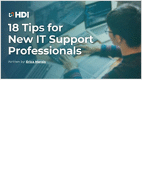 18 Tips for New IT Support Professionals