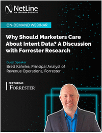 Why Should Marketers Care About Intent Data? A Discussion ft. Guest Forrester Research