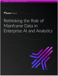 Rethinking the Role of Mainframe Data in Enterprise AI and Analytics