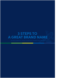 3 Steps to Creating a Great Brand Name