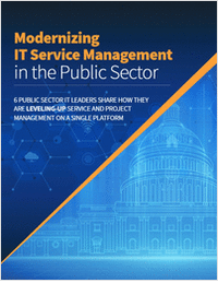 Modernizing ITSM in the Public Sector